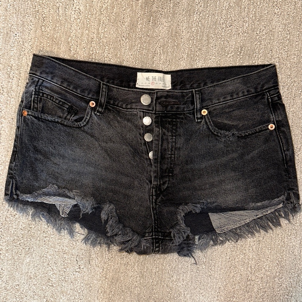 We The Free Black Shorts